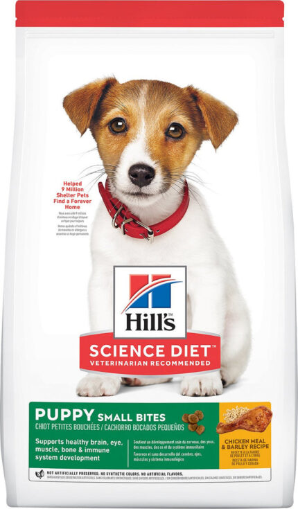 Hill's Science Diet Puppy Small Bites Chicken & Barley Recipe dog food
